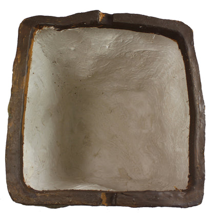 Abdeckfelsen Gartenfelsen Sandstein Optik Kunstfelsen Trafohaus 28x40 cm Pumpenabdeckung